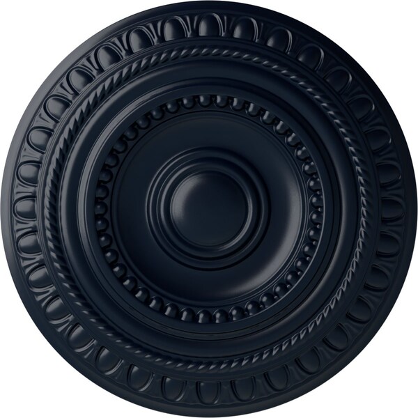 Ekena Millwork Artis Ceiling Medallion (Fits Canopies up to 6 7/8"), 15 3/4"OD x 1 3/8"P, Midnight Dream CM15ARMDF - main